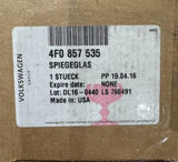 Original Audi A4 A6 Spiegel Spiegelglas Elektrochrom Abblendbar  links 4F0 857 535