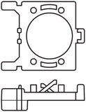 Montagehalterung Adapter DA02 für NIGHT BREAKER LED H7-LED Focus 2 St. OSRAM