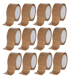 12 Rollen Kummert Business Packband braun Paketband Paketklebeband Klebeband 66m