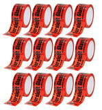 12 Rollen Kummert Business Vorsicht Glas Packband Paketband Paketklebeband 66m