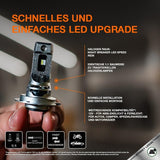 OSRAM NIGHT BREAKER LED SPEED H7, LED-Fern- und Abblendlicht mit Straßenzulassung, 6000K, schnelle Installation, kein Zubehör nötig
