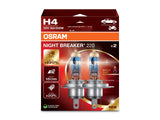 OSRAM H4 12V 60/55W P43t NIGHT BREAKER® 220 +220% 2 St.