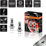 OSRAM Night Breaker H7 LED SPEED +450 12V 6000K Straßenzulassung
