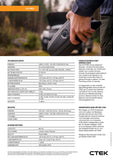 CTEK CS FREE 40-462 Batterieladegerät 12V, Intelligentes Ladegerät Motorrad, Ladegerät Auto, Erhaltungsladegerät