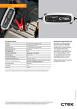 CTEK 40-161 CT5 to Time to Go Batterieladegerät mit Coutdown-Display 12V 5A