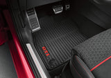 Volkswagen 5GV061550 041 Allwetterfußmatten vorne und hinten GTI Wabendesign 4 Stück schwarz - EUR 21,25 / Einheit