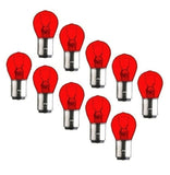 BAZ15D P21/4W 12V 21/4W BAZ15d ROT Bremslicht Rückleuchte Doppelfaden 10x  - EUR 5,00 / Einheit