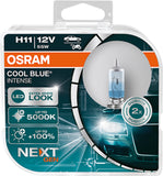 Osram Xenarc Cool Blue Intense Next Generation D1S D2S D3S D4S H1 H4 H7 H11 T10 W5W