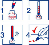 edding 3000 Permanentmarker - Rund-Spitze 1,5-3 mm - schnell trocknender Permanent Marker - wasserfest