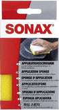 SONAX ApplikationsSchwamm zum Auftragen und Verarbeiten von Polituren, Wachsen 04173000