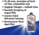 Sonax XTREME BrilliantWax 1 Hybrid NPT 500ml Hartwachs spiegelnder Tiefenglanz