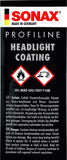 SONAX Profiline Headlight Coating ,Scheinwerferversiegelung 50ml Art-Nr.02765410
