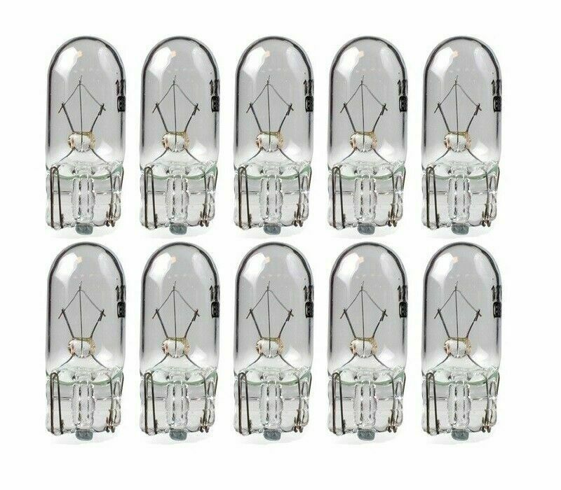 10 X T10 W 5W LED Autoglassockel 12V Lampe Innenraum Standlicht Xenon Weiß