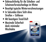 SONAX 01355000 Winterbeast Antifrost + KlarSicht bis -20°C 5L Frostschutzmittel