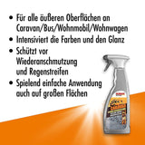 SONAX CARAVAN SchnellVersiegelung 750ml Lackschutz Pflege Wohnwagen Wohnmobil