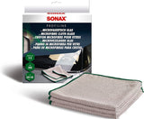 SONAX 3.Stk Microfasertuch Glas 300g/m² Fenstertuch Poliertuch Tücher - EUR 4,33 / Einheit