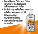 SONAX CARAVAN Politur 500ml Camping Reinigung Lackpflege Wohnwagen Wohnmobil