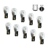 10x P21/5W 12V 21/5W BAY15d Kugel Bremslicht Rückleuchte Doppelfaden - EUR 0,60 / Einheit