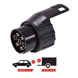 PKW Anhängeradapter Stecker 13-polig auf 7-polig 13/7 | 7/13 | 7-polig | 13-polig