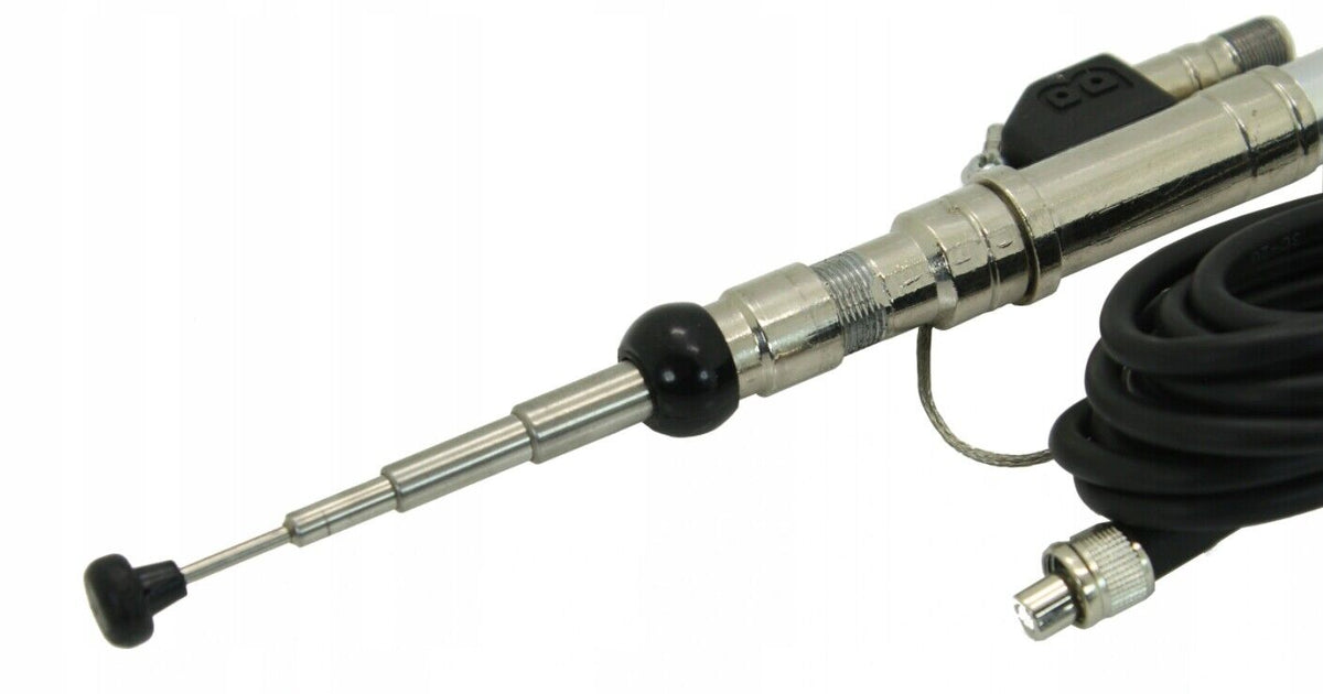 thumbnail image 2 of Manual Telescopic Antenna For Mercedes W202 C-Class - Fender Mount, 67cm, Silver 2 of 5