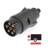 PKW Anhängeradapter Stecker 13-polig auf 7-polig 13/7 | 7/13 | 7-polig | 13-polig
