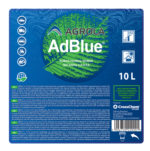 Adblue SCR Harnstofflösung 2 x 10L mit Ausgießer