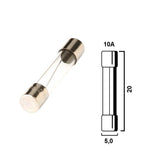 Zigarettenanzünder Stecker ohne Schalter 12V mit Sicherung 10A Auto ohne EIN AUS