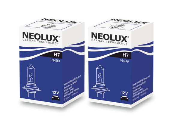 2x H7 12V 55W PX26d N499 NEOLUX 2,50 EUR / Einheit