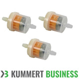3x Kraftstofffilter Vorfilter Filter Benzinfilter Transparent 6/6mm - EUR 1,66 / Einheit