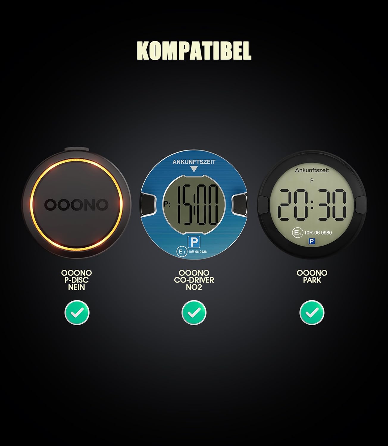 Piastre Metalliche Adesive ALAFLY 6 Pezzi - Compatibili OOONO Park/CO-Driver, Magnetiche Per Parabrezza - Foto 11