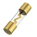AGU Halter Sicherung vergoldet (30/40/50/60/80A) Glassicherung SG AGU KFZ HiFi