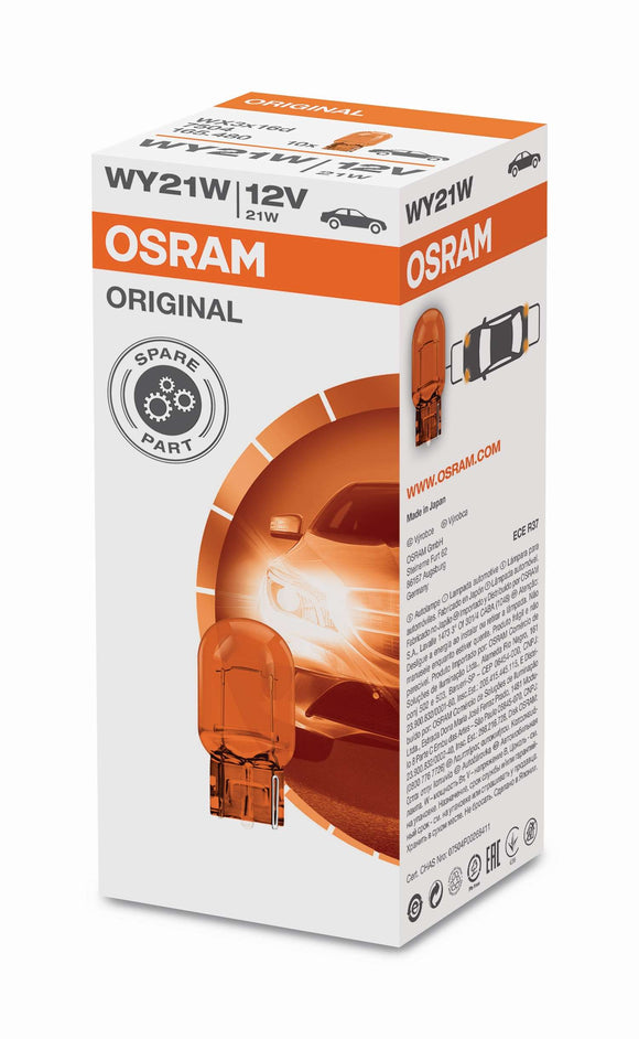 Osram WY21W 12V 21W WX3x16d (gelb/orange) 1 St.7504