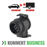 Adapter Anhänger 13-polig auf 7-polig AHK Anhängerkupplung PKW KFZ Wohnmobil