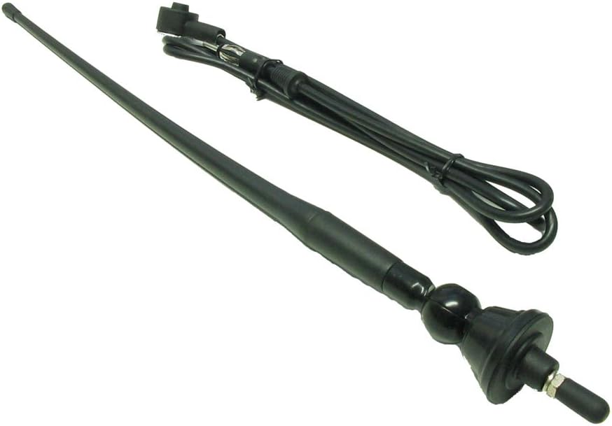 INOOMP Autoantenne Rot - Teleskop Antenne Mit FM/AM Empfang Für Fahrzeugdach