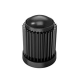Ventilkappen 4 Stück Ventildeckel Auto-Reifen Ventilabdeckung Reifenventil-Kappen Autoventil-Kappen PKW, SUV, Motorrad, Fahrrad für alle Schrader-Ventile (Schwarz) EUR 0,25 / Einheit