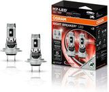 OSRAM NIGHT BREAKER LED SPEED H7, LED-Fern- und Abblendlicht mit Straßenzulassung, 6000K, schnelle Installation, kein Zubehör nötig