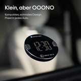 OOONO P-DISC NO4 - Elektronische Parkscheibe mit Zulassung Schwarz