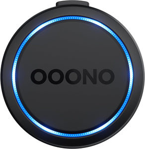 OOONO CO-Driver NO2 - Optimierter CO-Driver fürs Auto - Warnt vor Blitzern und Gefahrenstellen - Wiederaufladbar - LED-Anzeige - CarPlay & Android