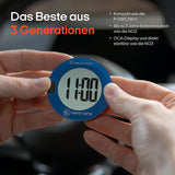 OOONO P-DISC NO4 - Elektronische Parkscheibe mit Zulassung Blau