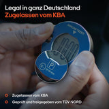 OOONO P-DISC NO1 - Elektronische Parkscheibe mit Zulassung Blau