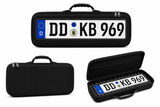 KFZ Kennzeichentasche / Nummernschildtasche in stabiler Hardcase-Ausführung