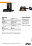 CTEK CS ONE 40-330 Batterieladegerät 12V, Intelligentes Ladegerät Motorrad, Ladegerät Auto, Erhaltungsladegerät
