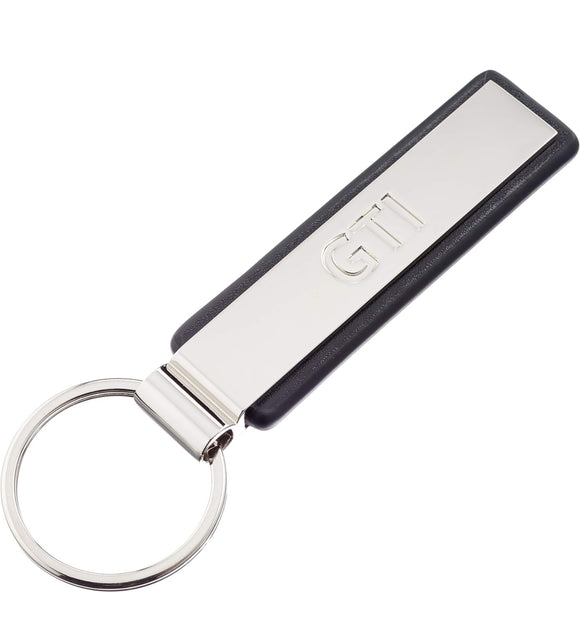 Volkswagen VW Metall Schlüsselanhänger GTI Key Ring Kollektion 000087010F YPN Silber