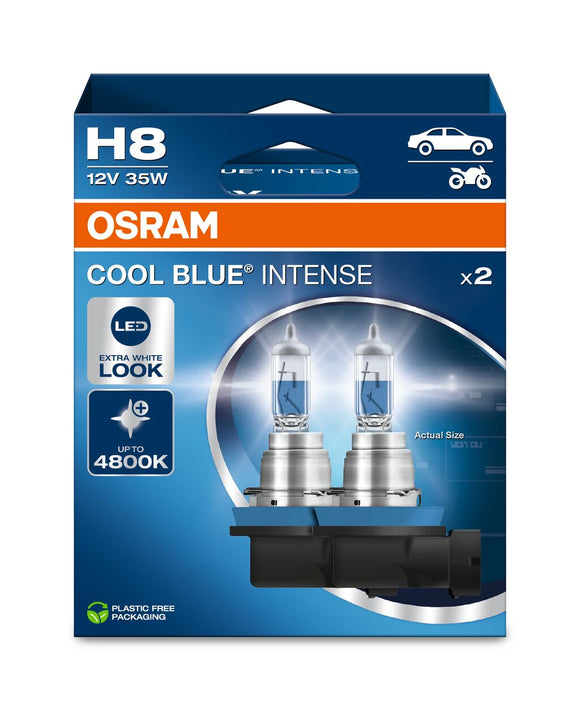 OSRAM H8 12V 35W PGJ19-1 Cool Blue INTENSE NextGen. 4800K +100% 2St.