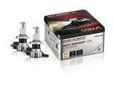OSRAM NIGHT BREAKER LED VINTAGE H4 + R2 Adapter, 3000K, warmweiße Farbtemperatur, bis zu 330% mehr Helligkeit