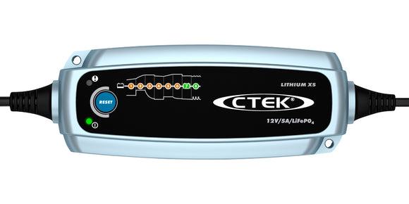CTEK 56-899 LITHIUM XS EU EU Batterie Ladegerät Batterieladegerät für Lithium-Batterien 12V LiFePO4