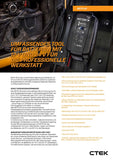CTEK MXTS 40 EU | 12V | 24V | Umfassendes Tool für Batterien mit 12 V und 24 V für die professionelle Werkstatt
