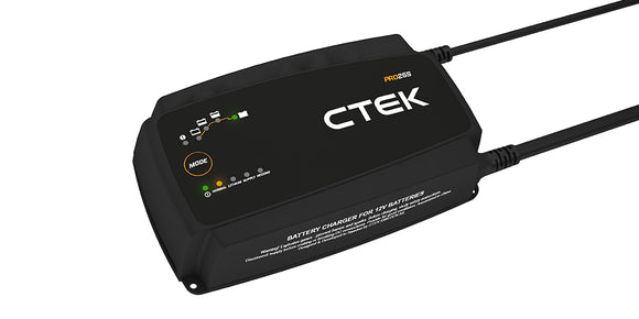 CTEK PRO25S 40-194 25A, Batterieladegerät 12V Stromversorgung, Batteriepfleger, Ladegerät LiFePO4