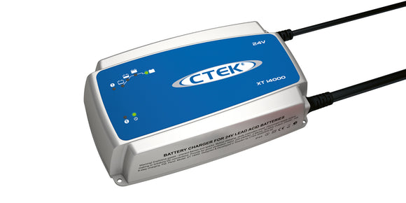 CTEK XT 14000 EU 40-139 24V | Robustes Ladegerät für 24-V-Batterien von Fahrzeugen und Maschinen