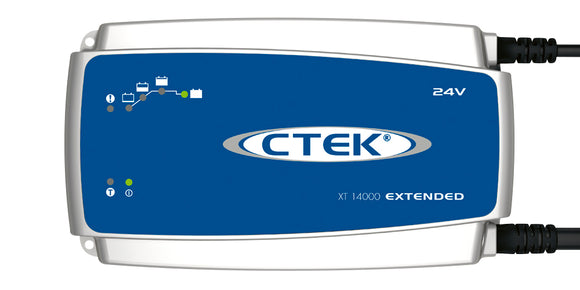 CTEK XT 14000 EU 40-140 24V | Robustes Ladegerät für 24-V-Batterien von Fahrzeugen und Maschinen